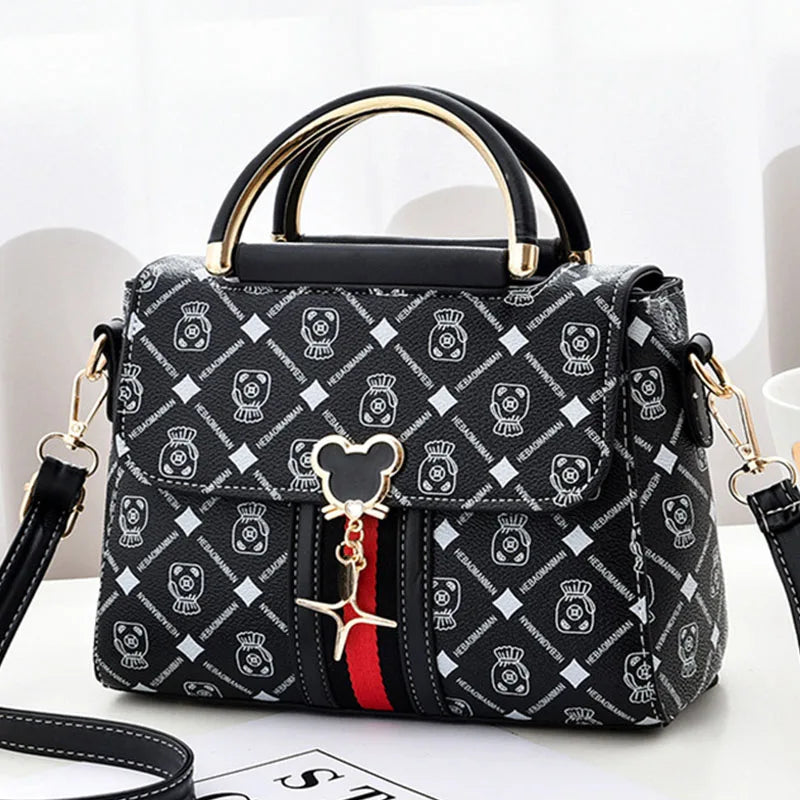 Luxury Monogram Women's Shoulder Bag