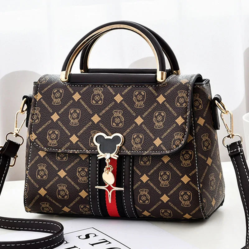 Luxury Monogram Women's Shoulder Bag