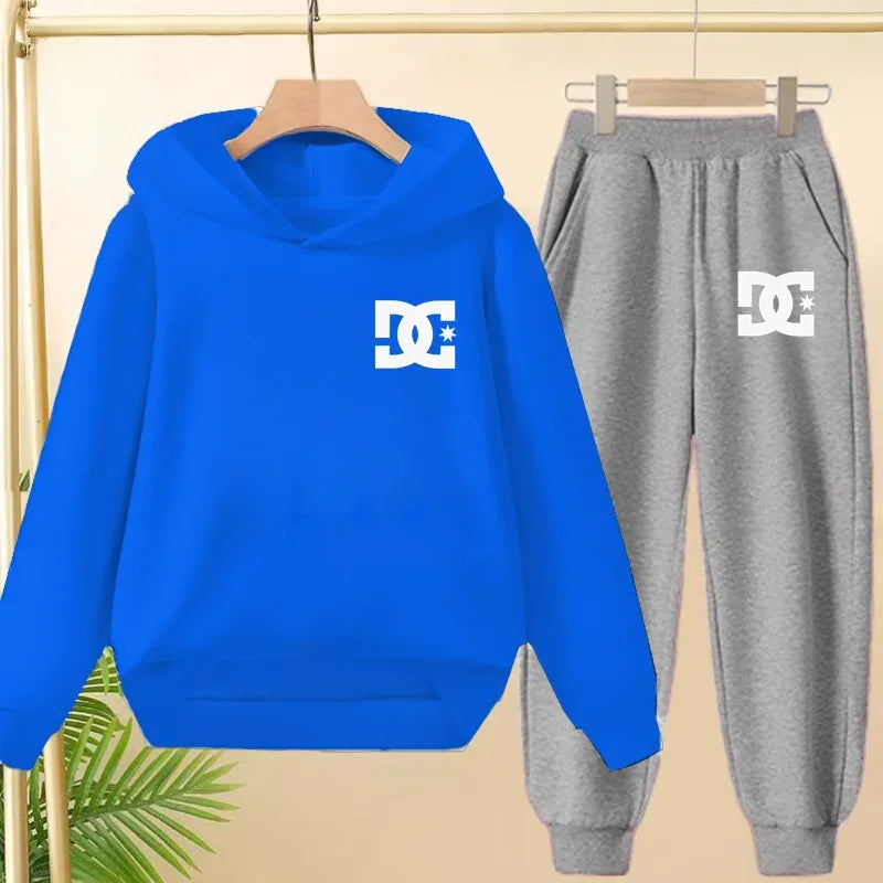 Kids Autum/Winter Hoodie & Pants 2- Pieces Set