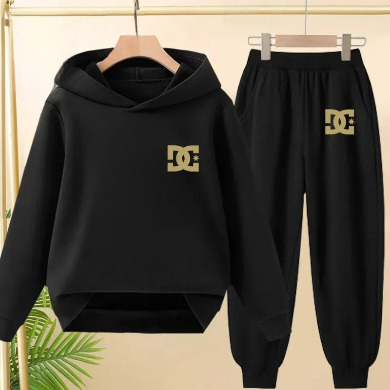 Kids Autum/Winter Hoodie & Pants 2- Pieces Set