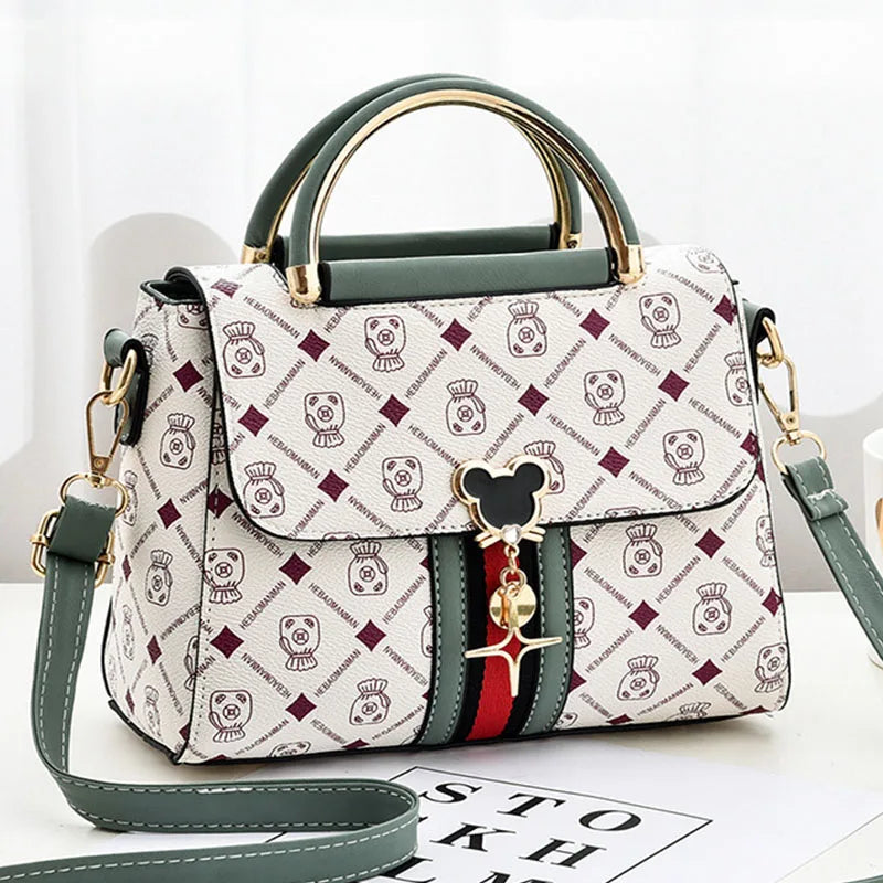 Luxury Monogram Women's Shoulder Bag