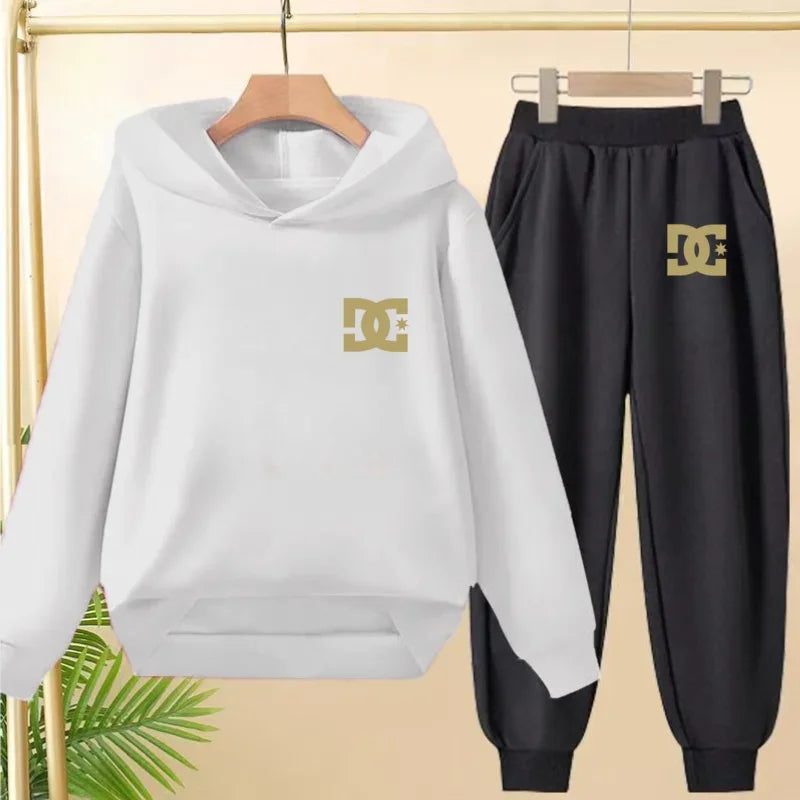 Kids Autum/Winter Hoodie & Pants 2- Pieces Set